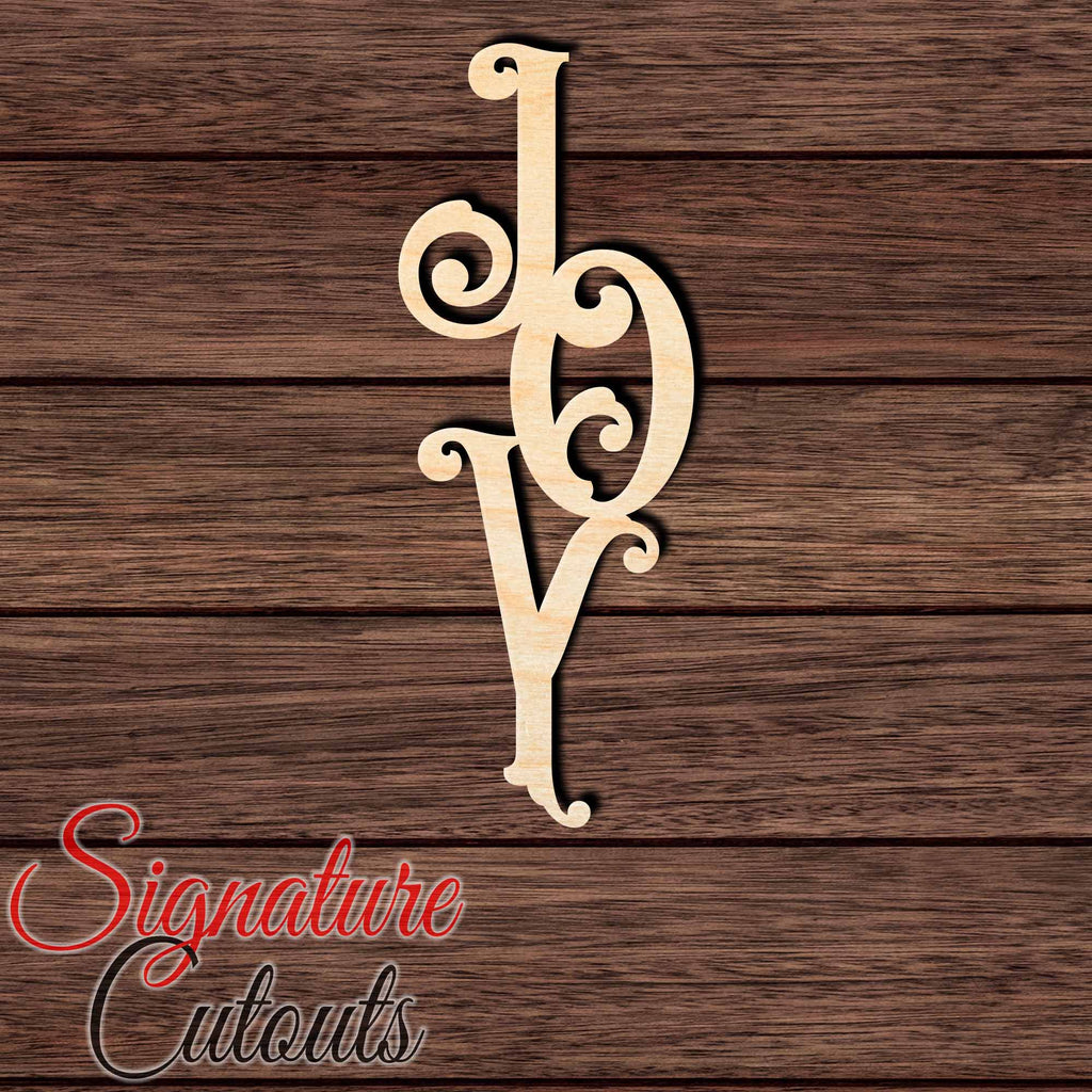 Joy Text 001 Shape Cutout - Signature Cutouts