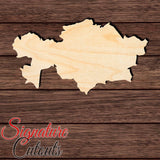 Kazakhstan Shape Cutout