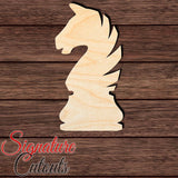 Knight Chess 001 Shape Cutout in Wood, Acrylic or Acrylic Mirror - Signature Cutouts