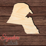 Kuwait Shape Cutout