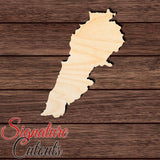 Lebanon Shape Cutout