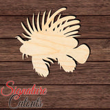 Lion Fish Shape Cutout