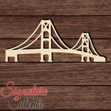 Mackinac Bridge 001 Shape Cutout