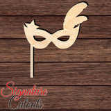 Mardi Gras Mask 005 Shape Cutout