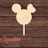 Mickey Ice Cream 002 Shape Cutout Craft Shapes & Bases Signature Cutouts