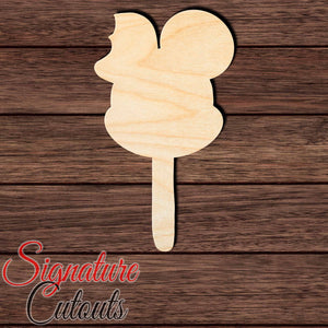 Mickey Ice Cream 003 Shape Cutout Craft Shapes & Bases Signature Cutouts