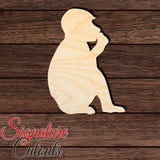 Monkey 002 Shape Cutout