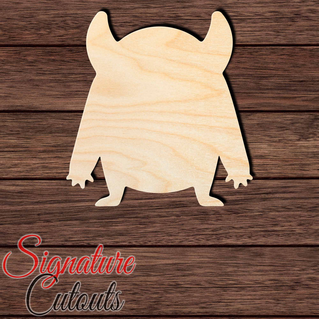 Monster 002 Shape Cutout Craft Shapes & Bases Signature Cutouts