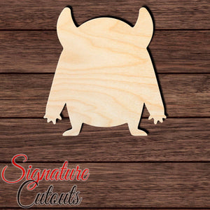 Monster 002 Shape Cutout Craft Shapes & Bases Signature Cutouts