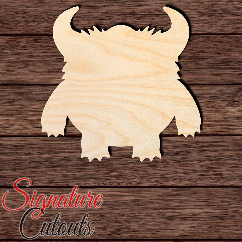 Monster 003 Shape Cutout Craft Shapes & Bases Signature Cutouts