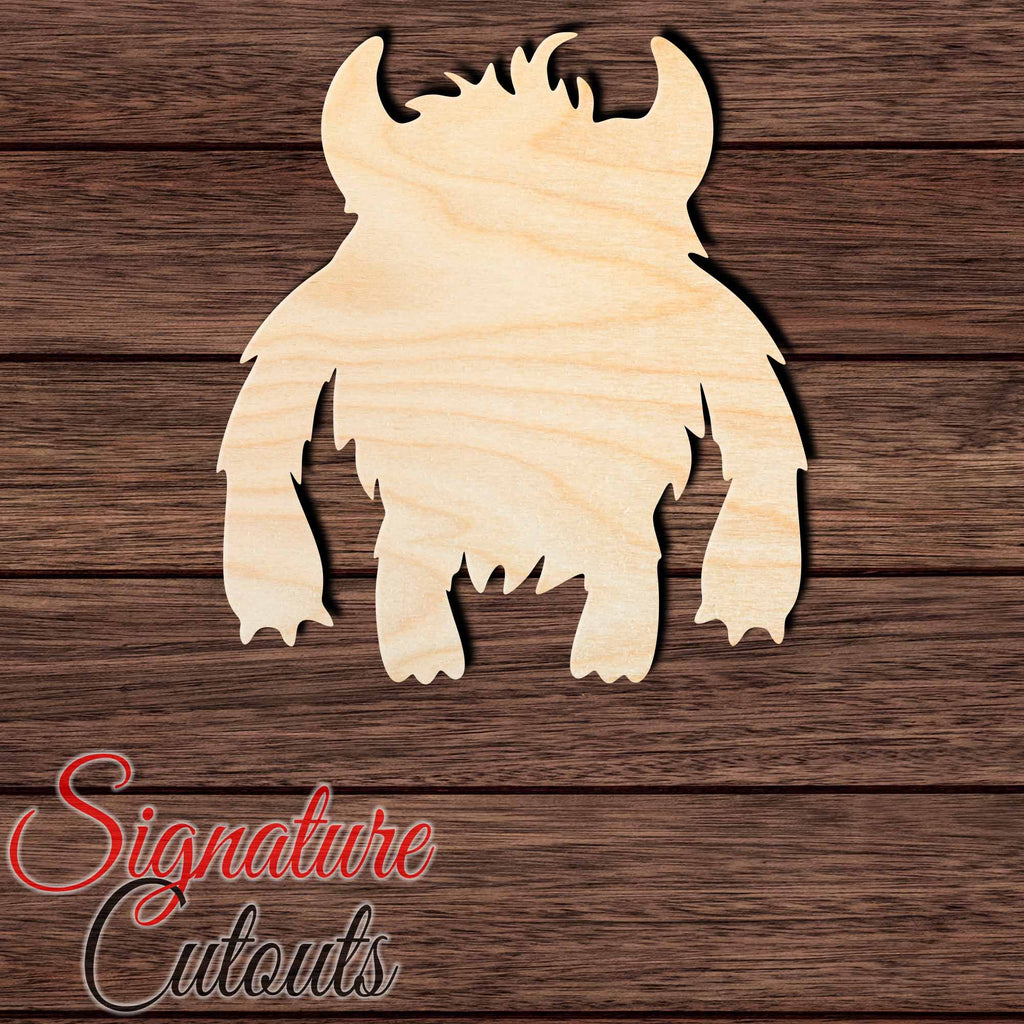 Monster 004 Shape Cutout Craft Shapes & Bases Signature Cutouts