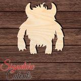 Monster 004 Shape Cutout Craft Shapes & Bases Signature Cutouts