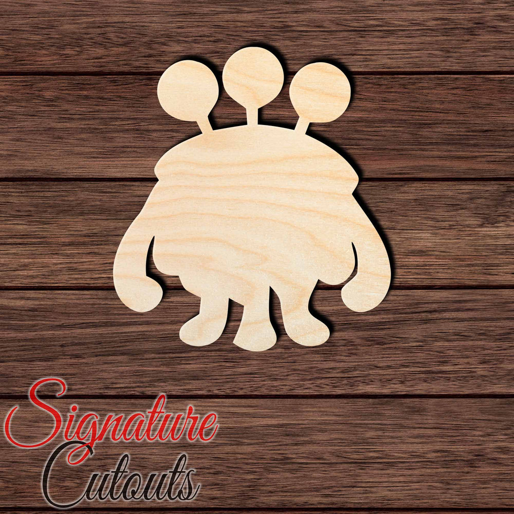 Monster 009 Shape Cutout Craft Shapes & Bases Signature Cutouts