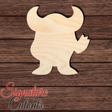 Monster 012 Shape Cutout