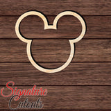 Mouse Head Outline 001 Shape Cutout - Signature Cutouts