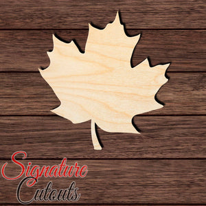 Oak Leaf 001 Shape Cutout in Wood, Acrylic or Acrylic Mirror Craft Shapes & Bases Signature Cutouts