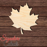 Oak Leaf 001 Shape Cutout in Wood, Acrylic or Acrylic Mirror Craft Shapes & Bases Signature Cutouts