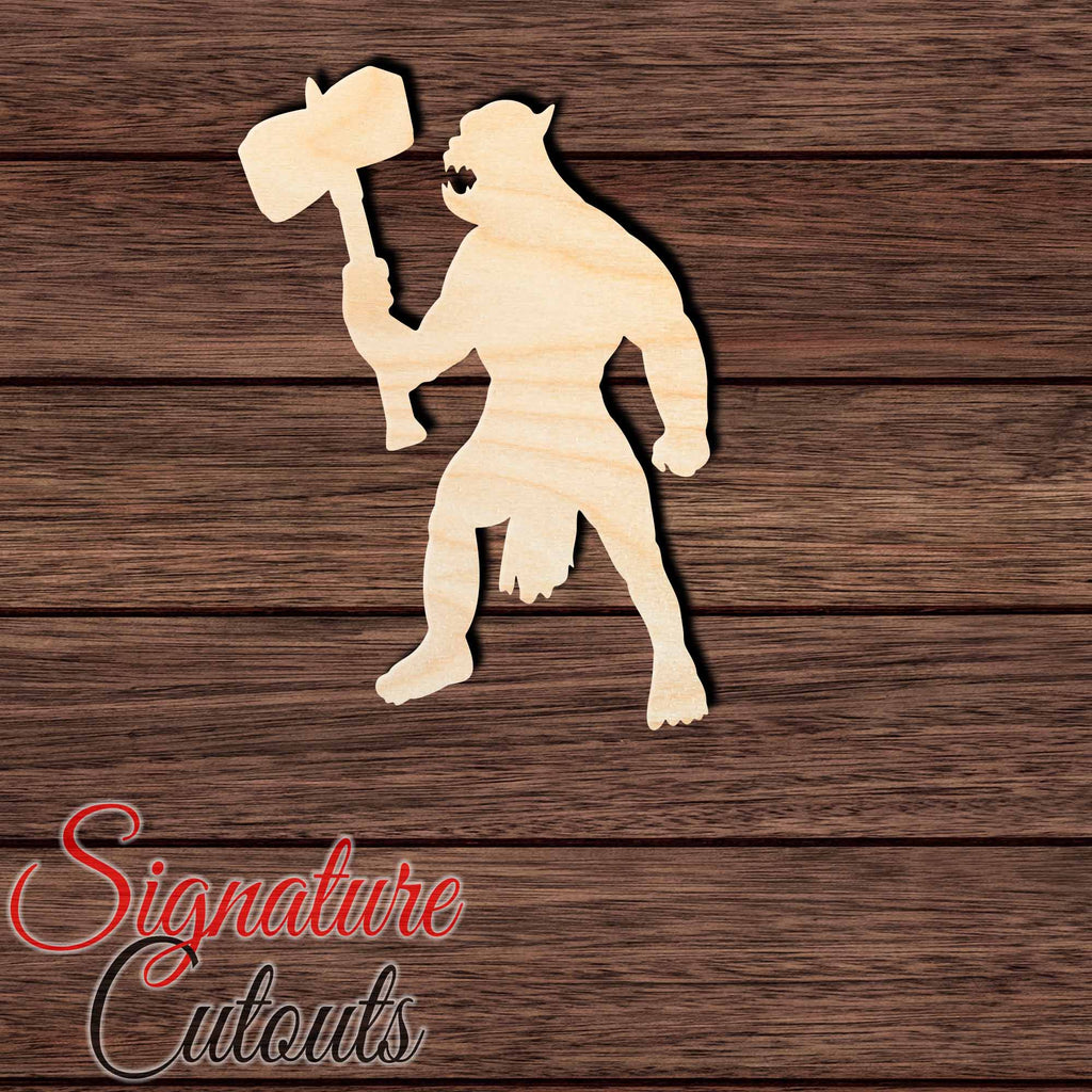 Orc 001 Shape Cutout - Signature Cutouts