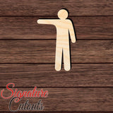 Person Figure 008 Shape Cutout