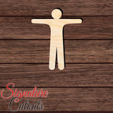 Person Figure 010 Shape Cutout