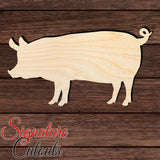 Pig 003 Shape Cutout