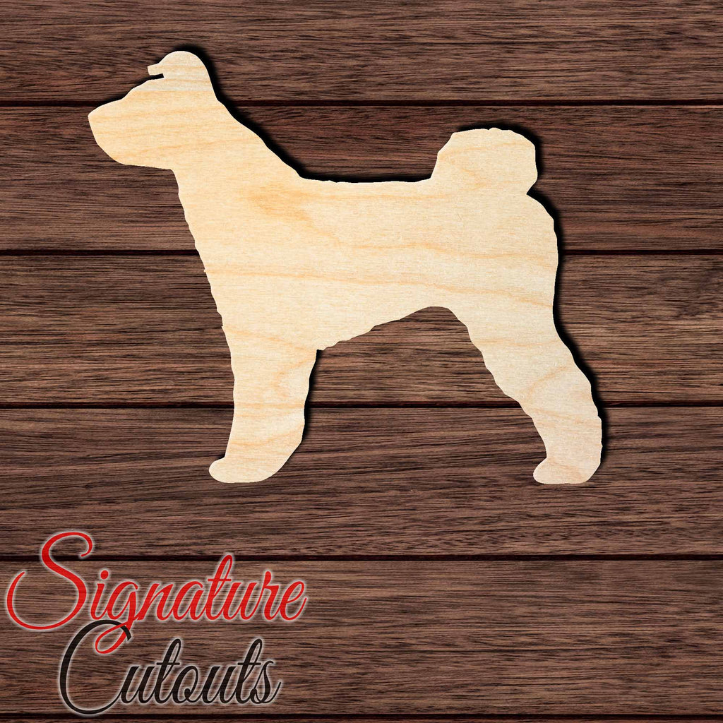 Pumi Dog 001 Shape Cutout in Wood, Acrylic or Acrylic Mirror - Signature Cutouts