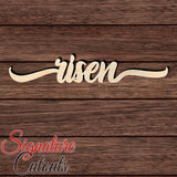 Risen Script 001 Shape Cutout