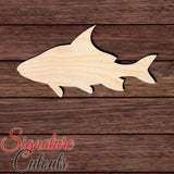 River Capsucker Fish en Shape Cutout
