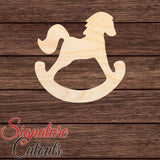 Rocking Horse 001 Shape Cutout