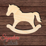 Rocking Horse 003 Shape Cutout