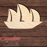 Sailboat 001 Shape Cutout