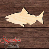 Salmon Chinook 002 Shape Cutout