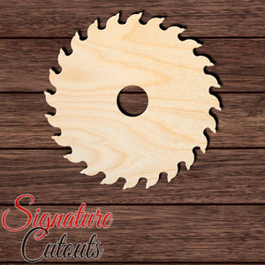 Saw Blade 001 Shape Cutout - Signature Cutouts