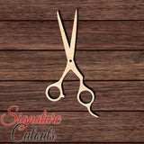 Scissors 002 Shape Cutout in Wood, Acrylic or Acrylic Mirror Craft Shapes & Bases Signature Cutouts