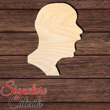 Screaming Head Shape Cutout