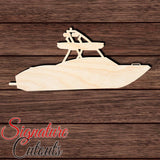 Ski Boat 001 Shape Cutout