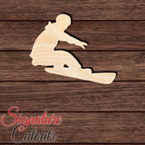 Snowboarder 002 Shape Cutout