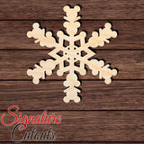 Snowflake 008 Shape Cutout
