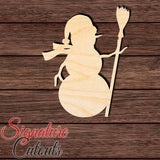 Snowman 008 Shape Cutout