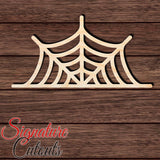Spider Web 003 Half Shape Cutout
