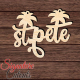 st pete with palm trees 002 Shape Cutout