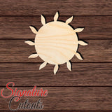 Sun 004 Shape Cutout