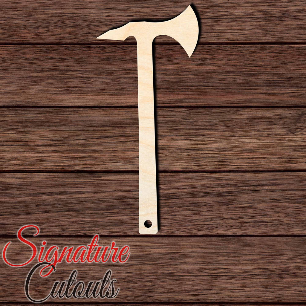 Tomahawk 001 Shape Cutout in Wood Craft Shapes & Bases Signature Cutouts