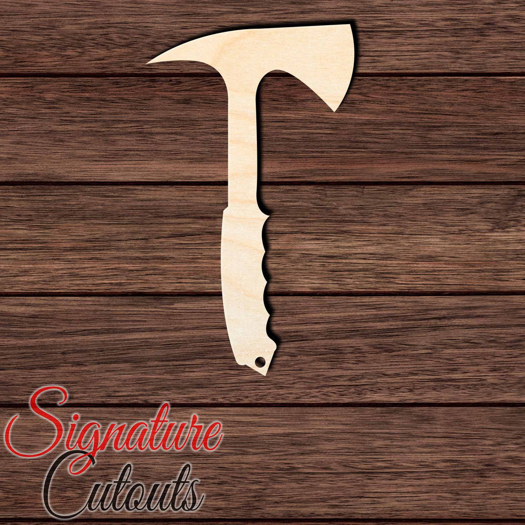 Tomahawk 002 Shape Cutout in Wood Craft Shapes & Bases Signature Cutouts