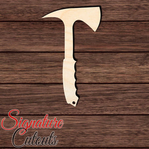 Tomahawk 002 Shape Cutout in Wood Craft Shapes & Bases Signature Cutouts