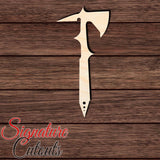 Tomahawk 004 Shape Cutout in Wood Craft Shapes & Bases Signature Cutouts