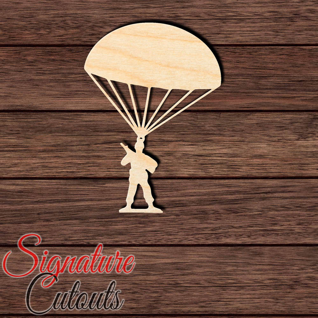 Toy Soldier 014 Shape Cutout in Wood, Acrylic or Acrylic Mirror - Signature Cutouts