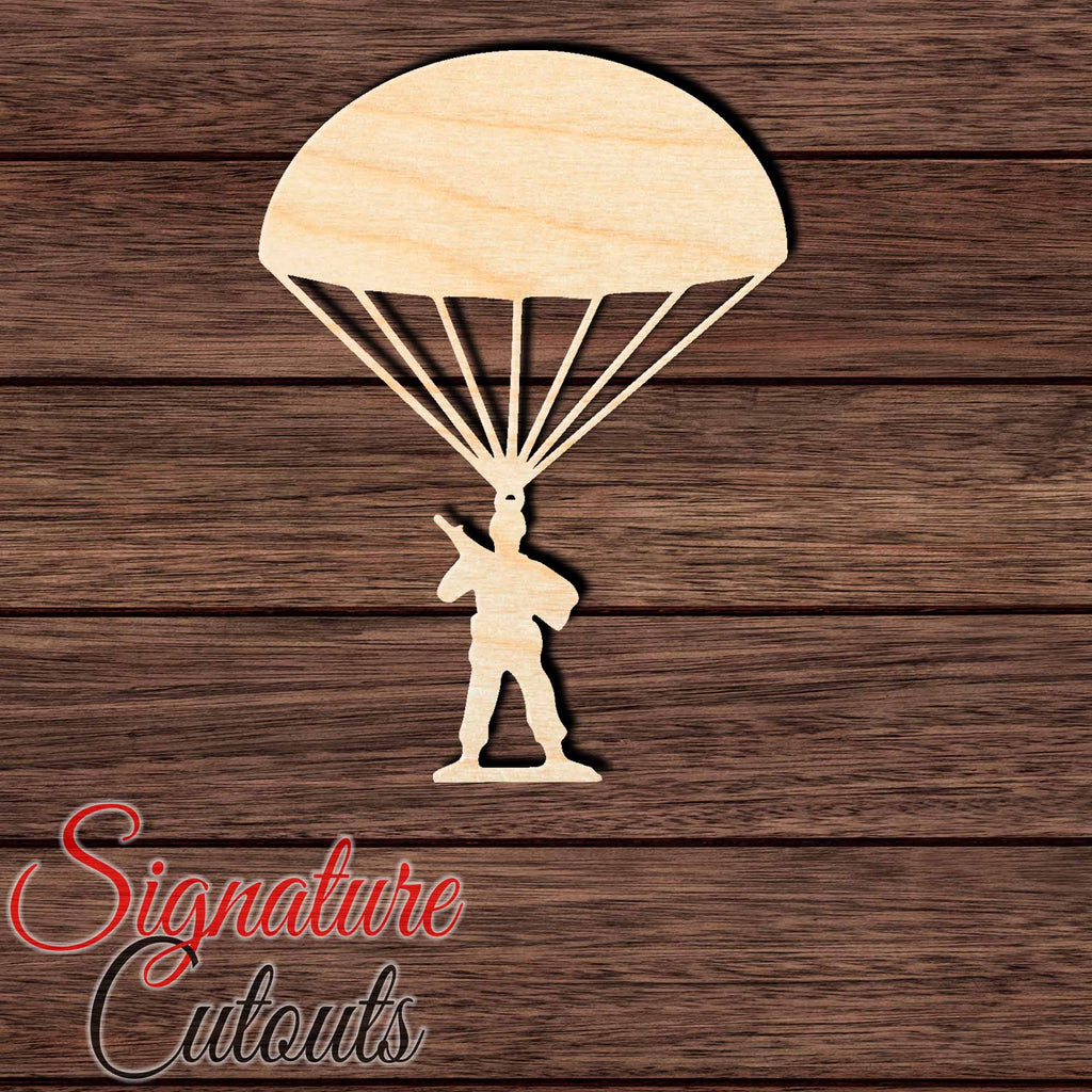 Toy Soldier 015 Shape Cutout in Wood, Acrylic or Acrylic Mirror - Signature Cutouts