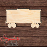 Train Box Car Shape Cutout