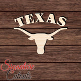 UT Texas Logo Shape Cutout